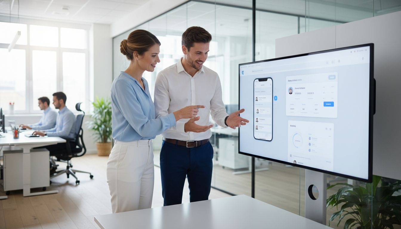 Digital platform engagement and service evidence dashboard