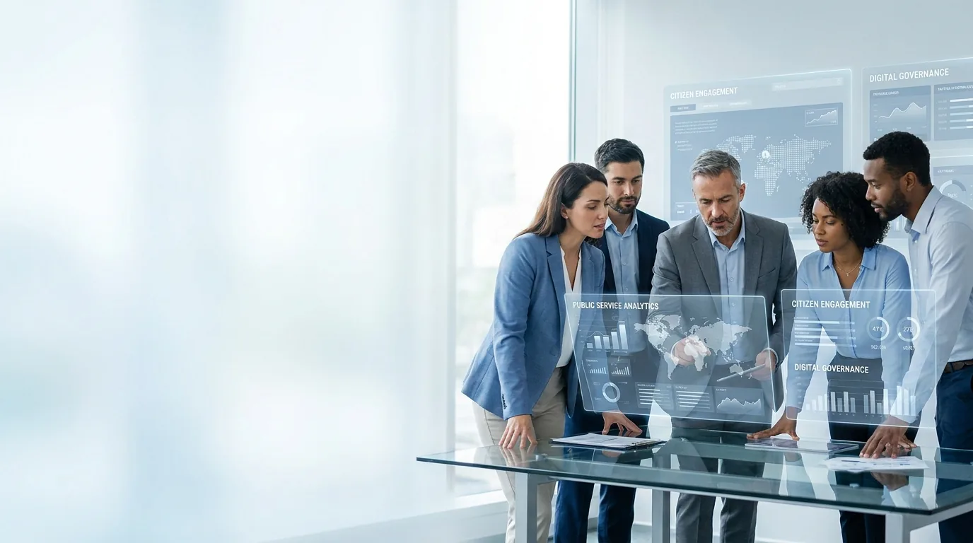 Government digital transformation and public service modernization